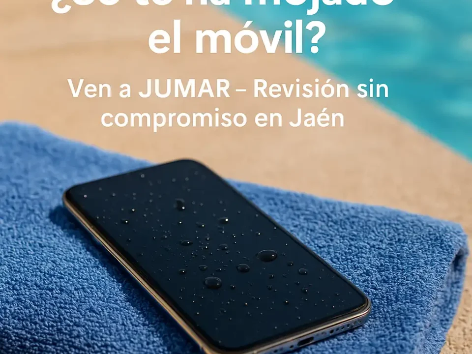 ¿Qué hacer si se moja tu móvil?